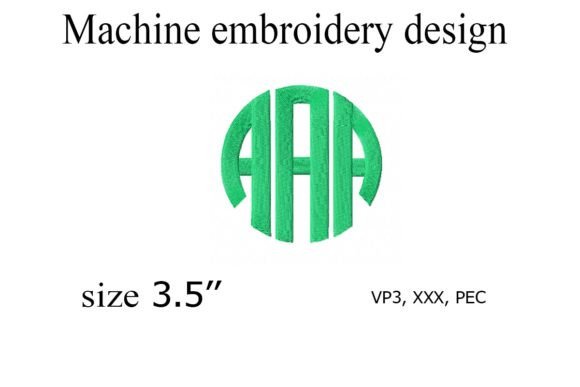 Embroidery Design Circle Monogram: A Professional Guide