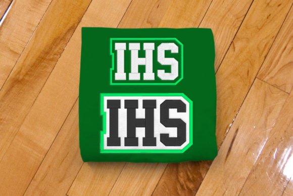 Expressing School Spirit: The Versatility of IHS High School Initials Embroidery