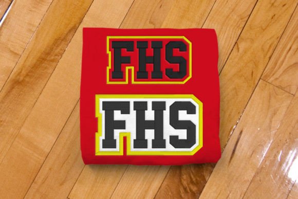 FHS High School Initials Embroidery: A Symbol of Pride and Unity