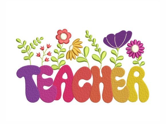 Floral Teacher: A Strategic Approach to Personalized Embroidery Gifts