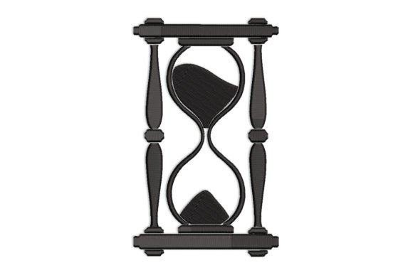 Hourglass: A Timeless Embroidery Design for Modern Creators