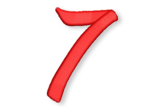Mastering Script Number Seven: A Guide to Elegant Embroidery Fonts and File Formats