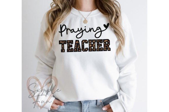 Praying Teacher Embroidery Design Guide