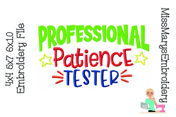 Professional Patience Tester Embroidery: A Workflow for Precision and Play