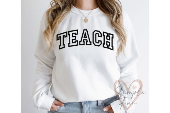Teach: A Versatile Embroidery Design for Personalized Projects