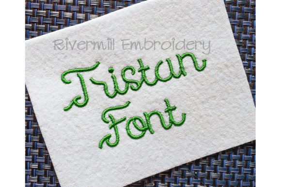 Tristan Embroidery Font: A Complete Guide